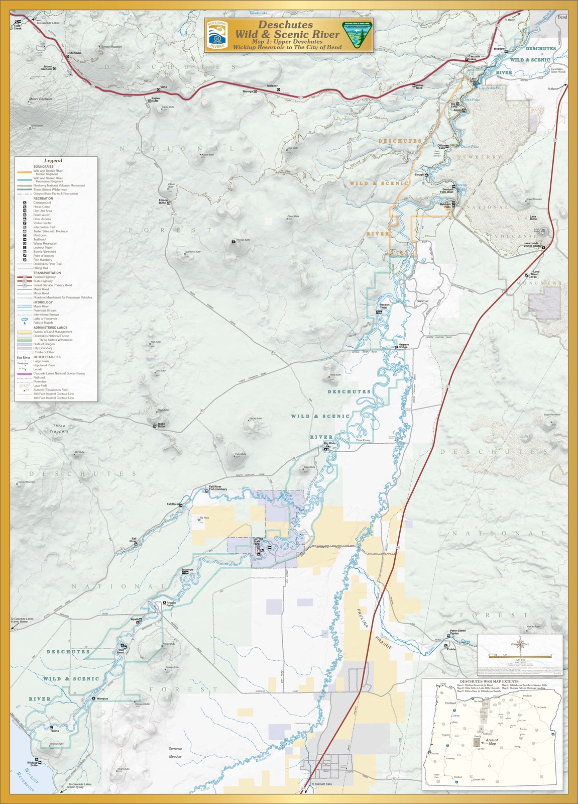 Sunriver Raft & Float - River Map